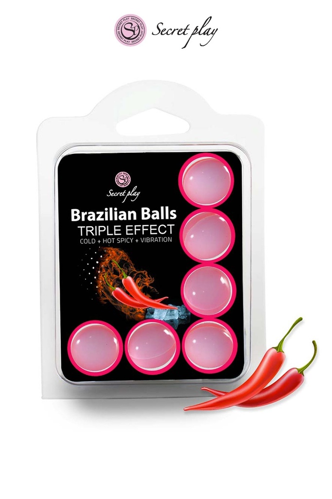[1576] Brazilian Balls with Triple Action